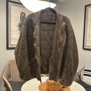 Free people Dollman Quilted knit Jacket